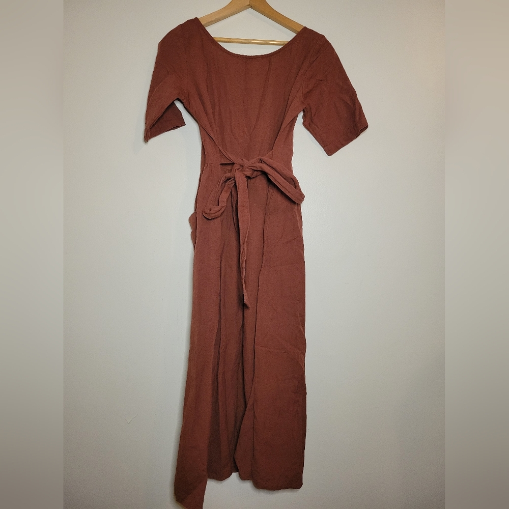 Little Cottonwood red prairie dress, small - Picture 5 of 5